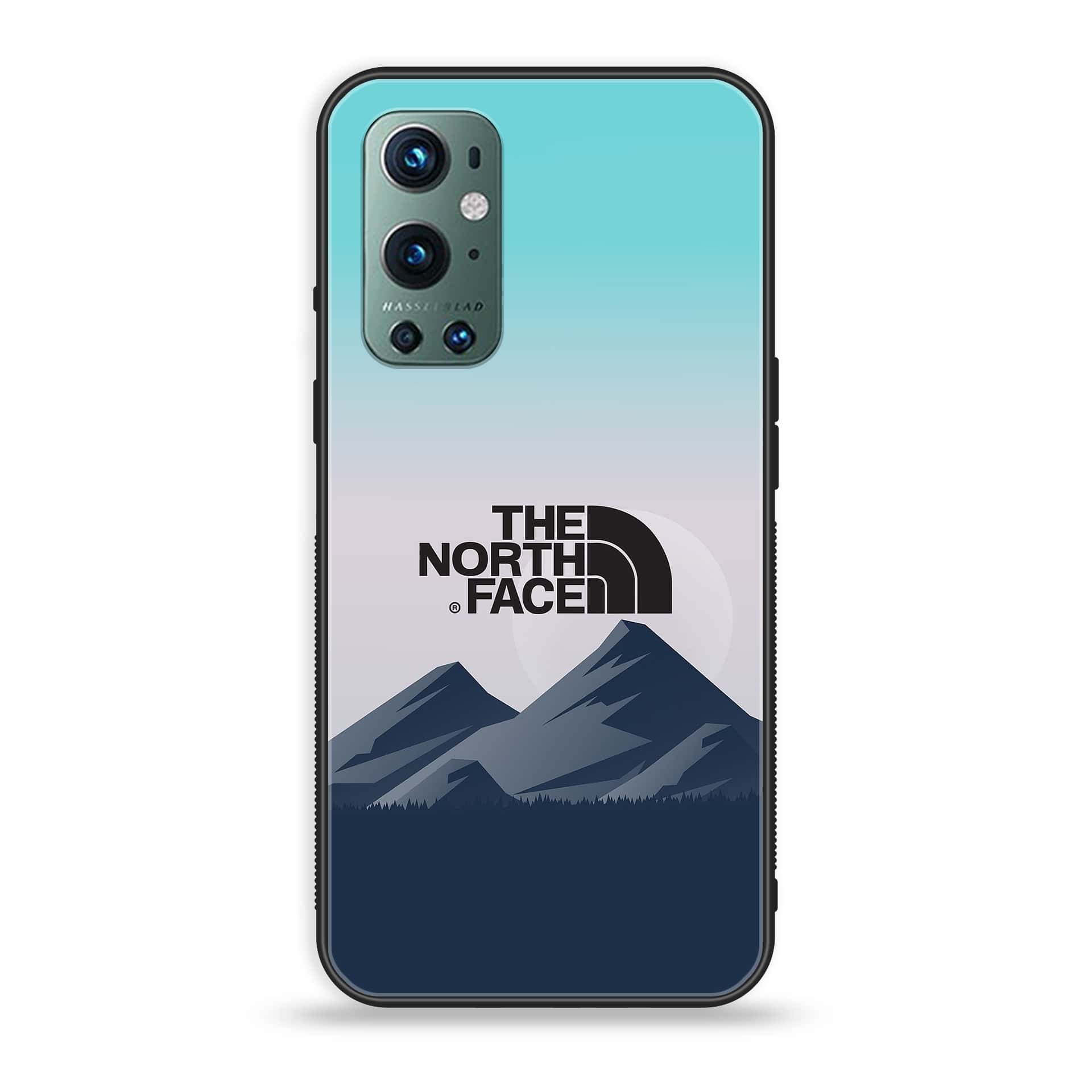 OnePlus 9 Pro - The North Face Series - Premium Printed Glass soft Bumper shock Proof Case
