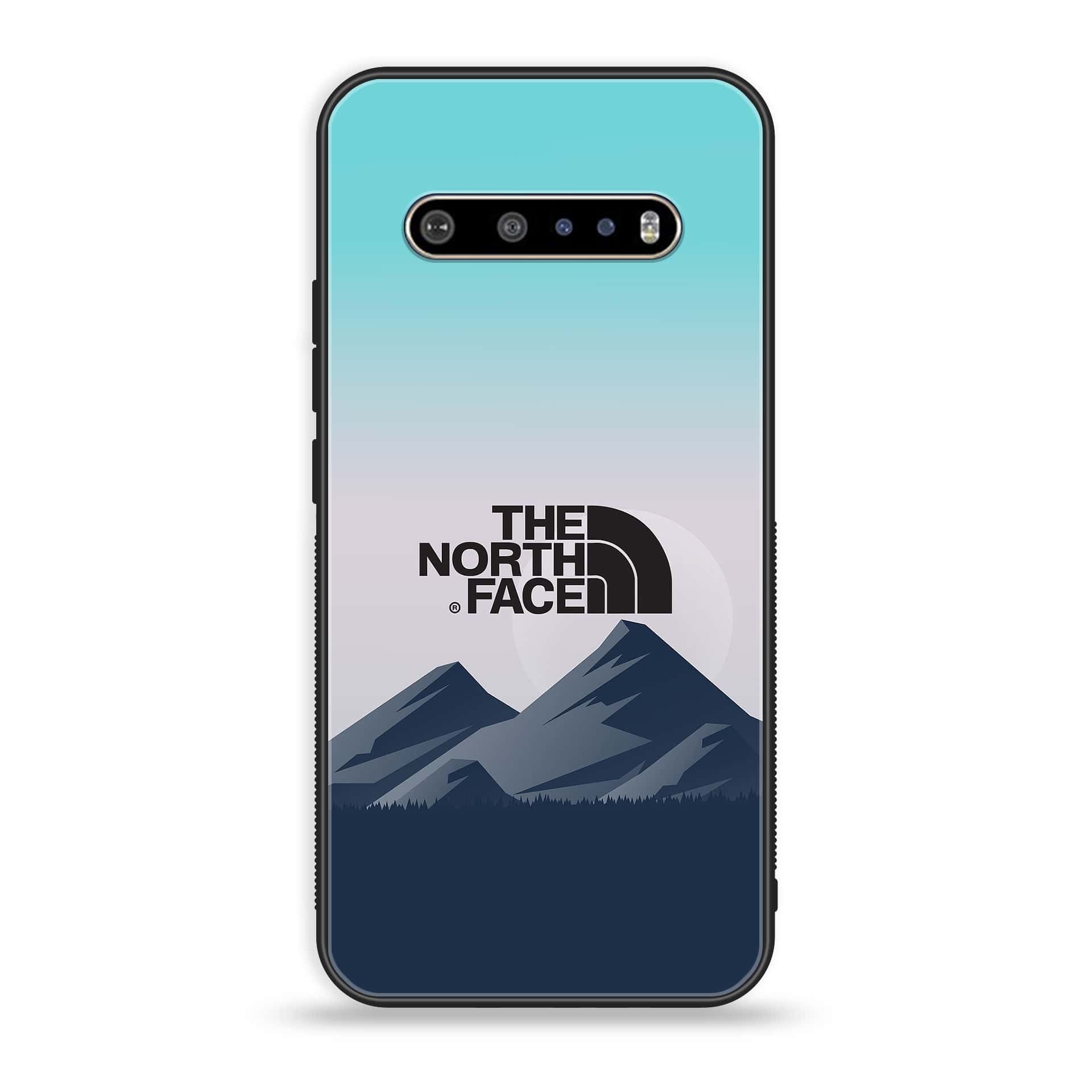 LG V60 The North Face Series Premium Printed Glass soft Bumper shock Proof Case