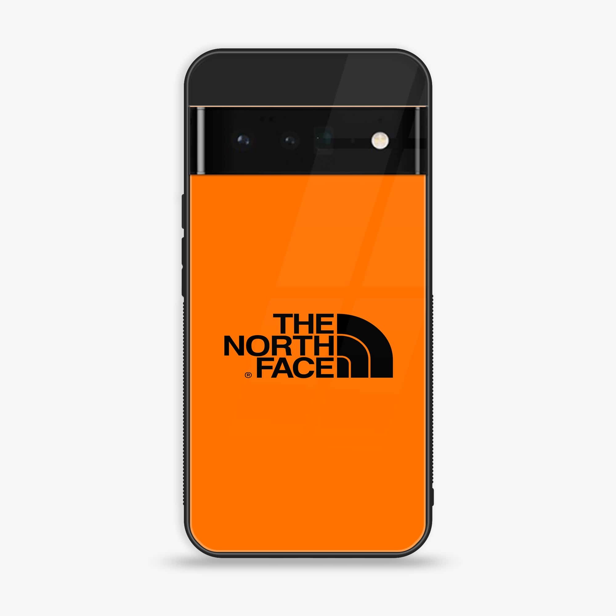 Google Pixel 6 - The North Face Series - Premium Printed Glass soft Bumper shock Proof Case
