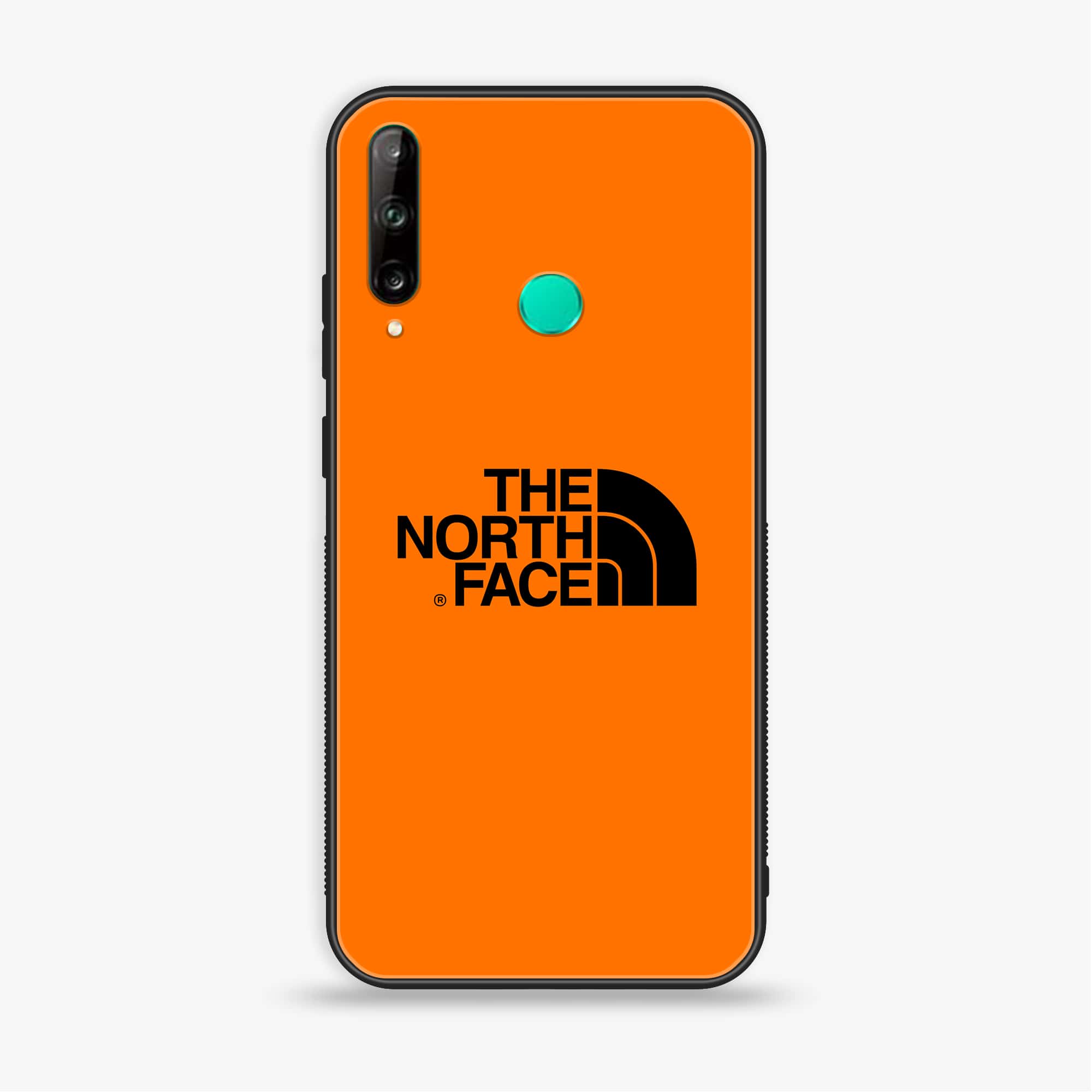 Huawei Y7p - The North Face Series - Premium Printed Glass soft Bumper shock Proof Case