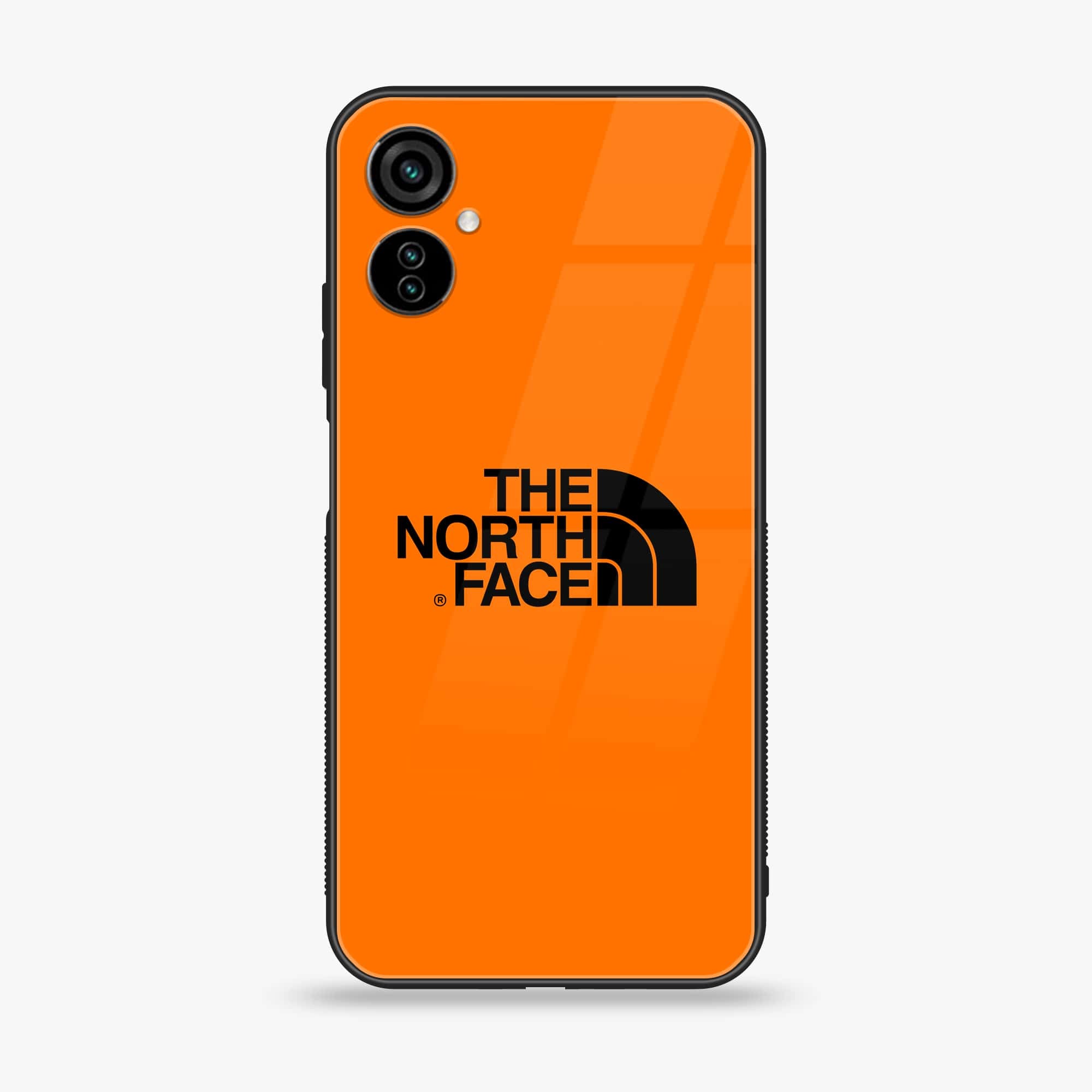 Tecno Camon 19 Neo The North Face Series Premium Printed Glass soft Bumper shock Proof Case