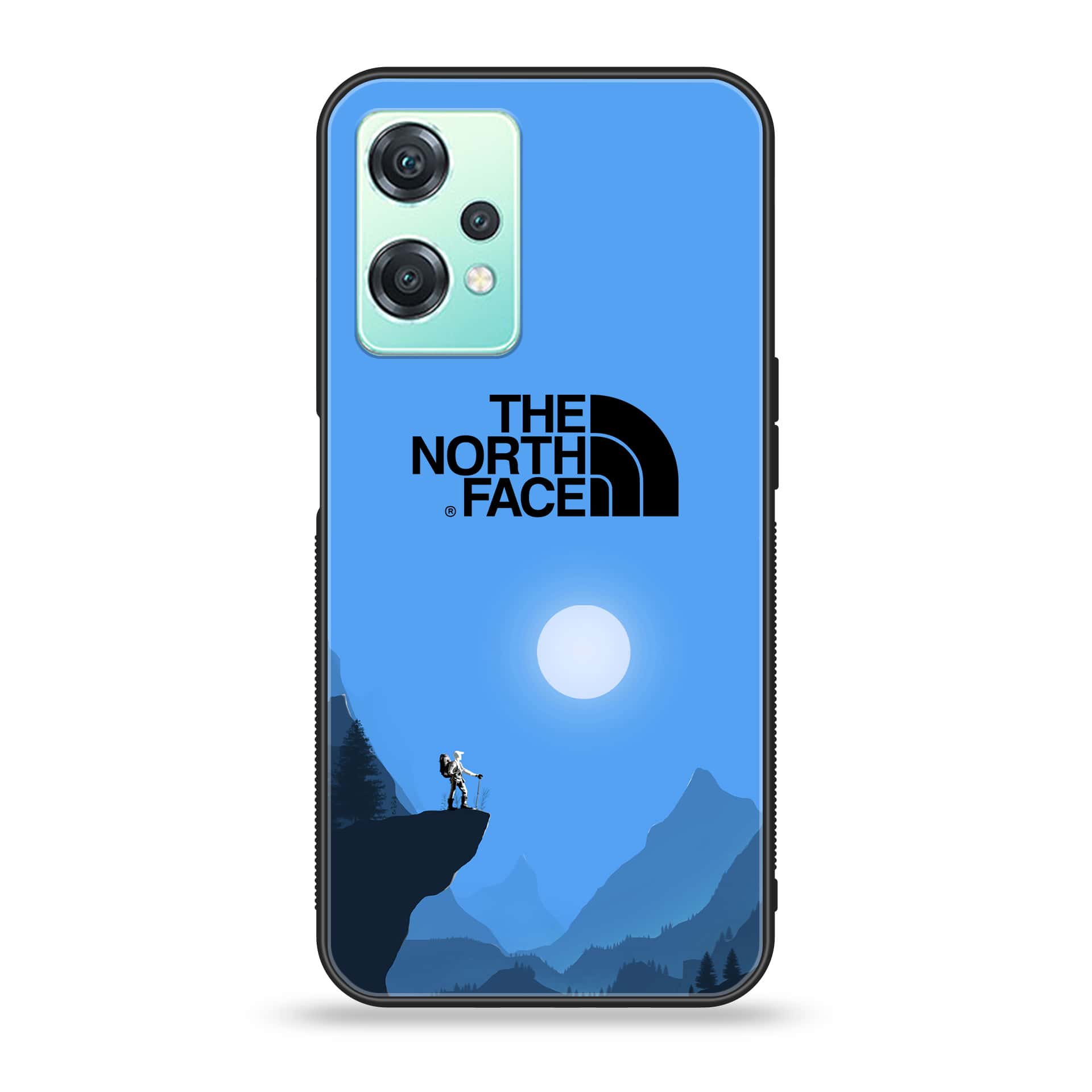 OnePlus Nord CE 2 Lite - The North Face Series - Premium Printed Glass soft Bumper shock Proof Case