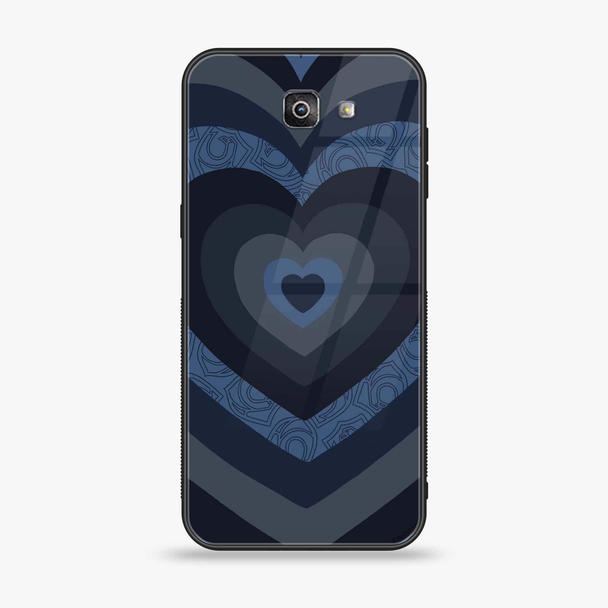Galaxy J7 Prime - Heart Beat 2.0 Series - Premium Printed Glass soft Bumper shock Proof Case