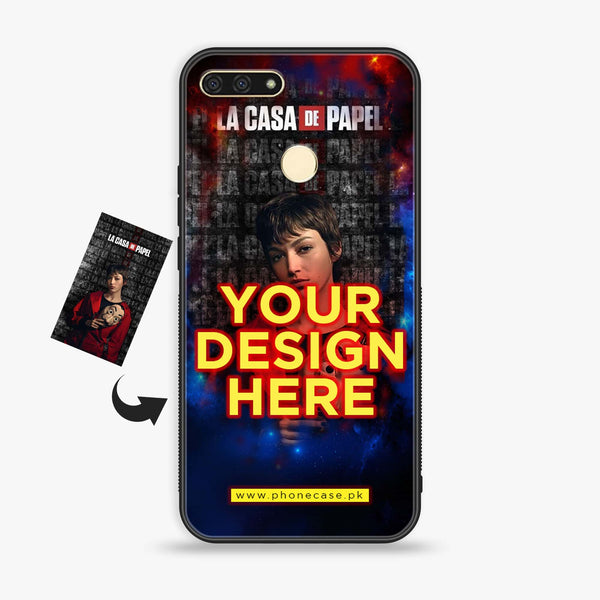 Huawei Y6 2018/Honor Play 7A - Customize your own - Premium Printed Glass Case