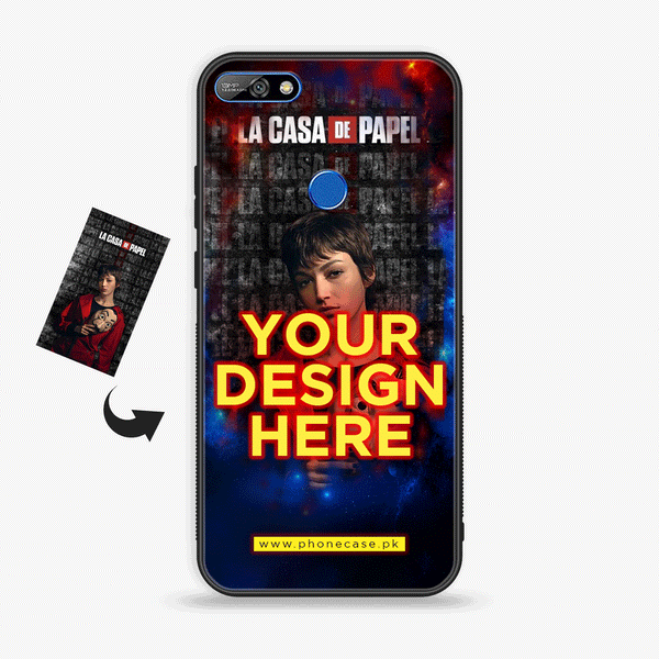 HUAWEI Y7 PRIME (2018) - Customize your own - Premium Printed Glass Case