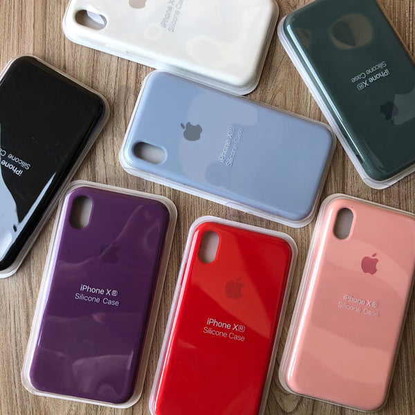 iPhone XR Official Liquid silicone Shock Proof Case