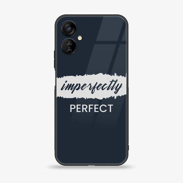 Tecno Spark 9T - Imperfectly - Premium Printed Glass soft Bumper shock Proof Case