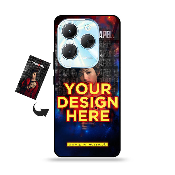 Infinix Hot 40 Pro - Customize your own - Premium Printed Glass Case