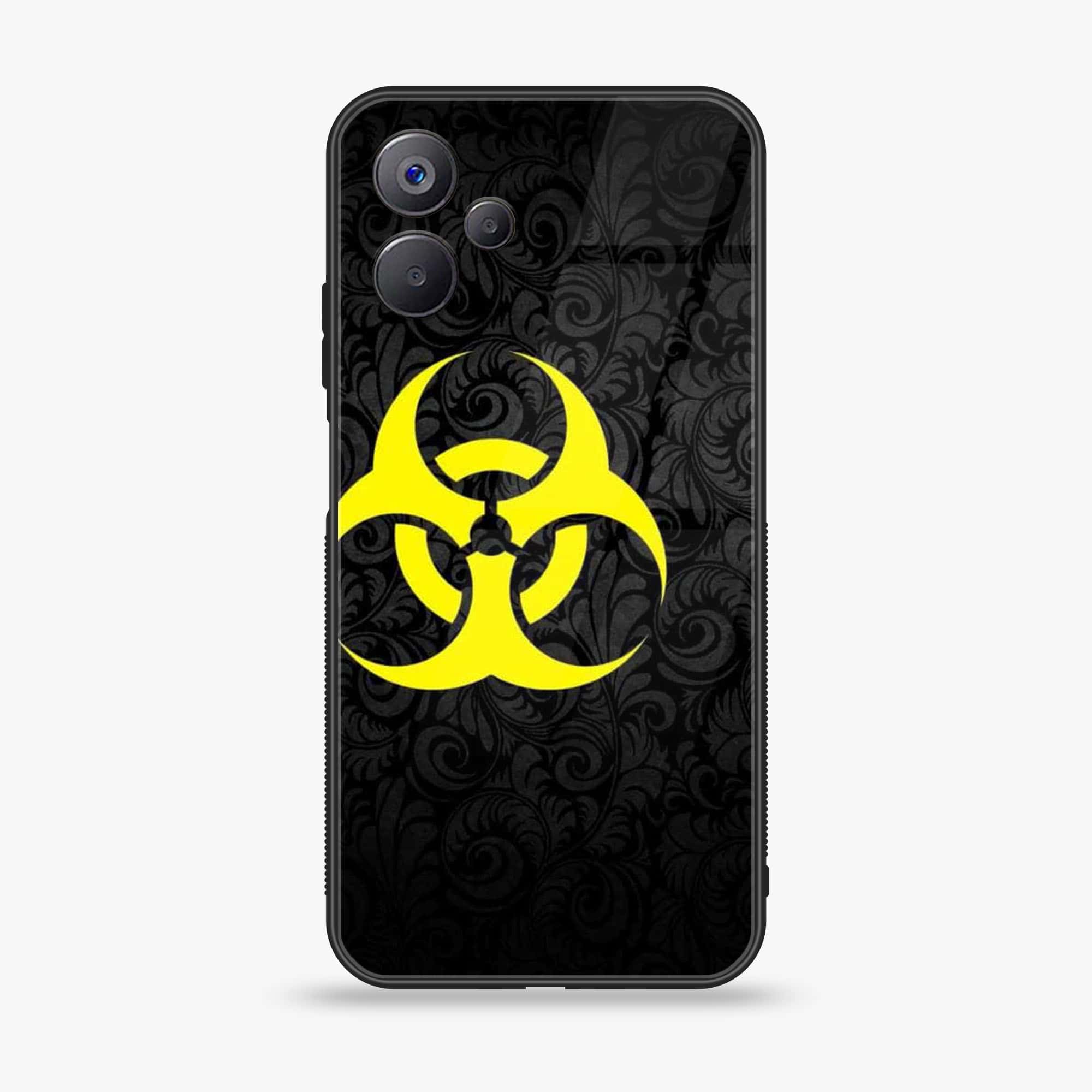 Realme 10 5G - Biohazard Sign Series - Premium Printed Glass soft Bumper shock Proof Case