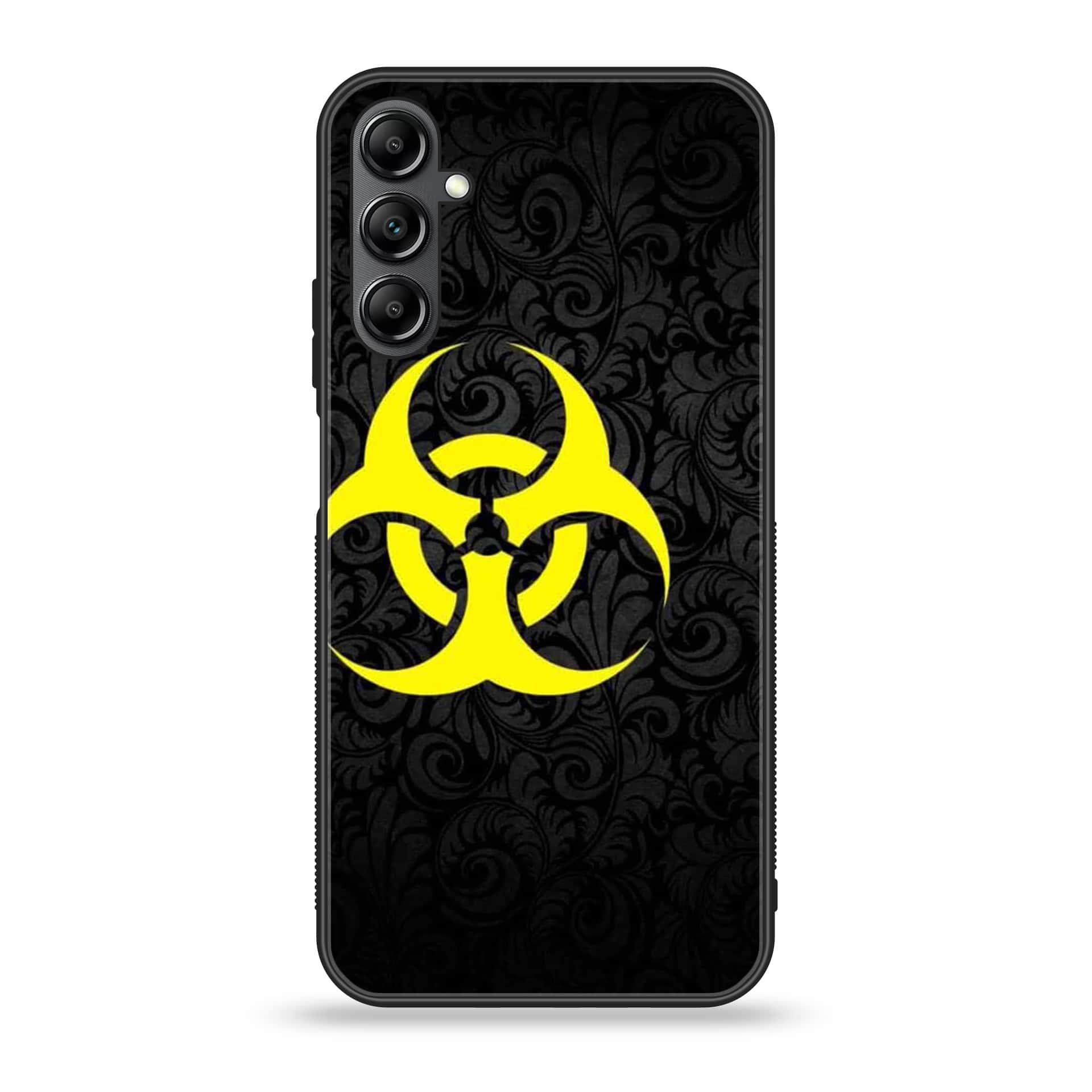 Samsung Galaxy A14 - Biohazard Sign Series - Premium Printed Glass soft Bumper shock Proof Case
