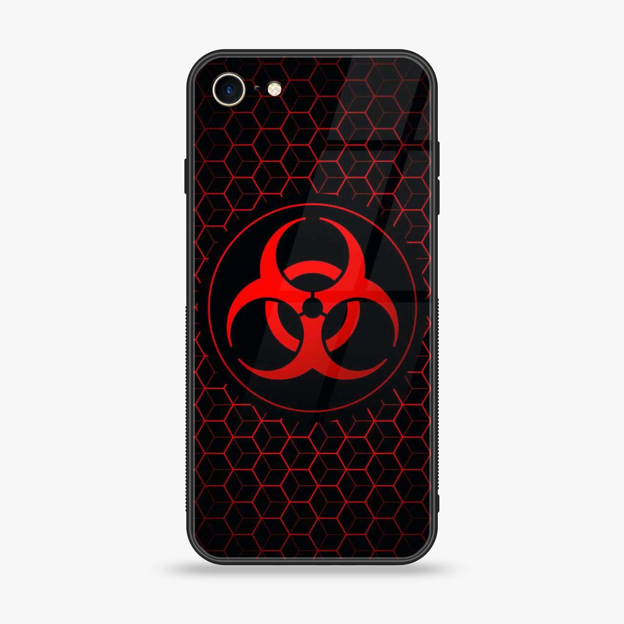 IPhone SE 2020 - Biohazard Sign Series - Premium Printed Glass soft Bumper shock Proof Case