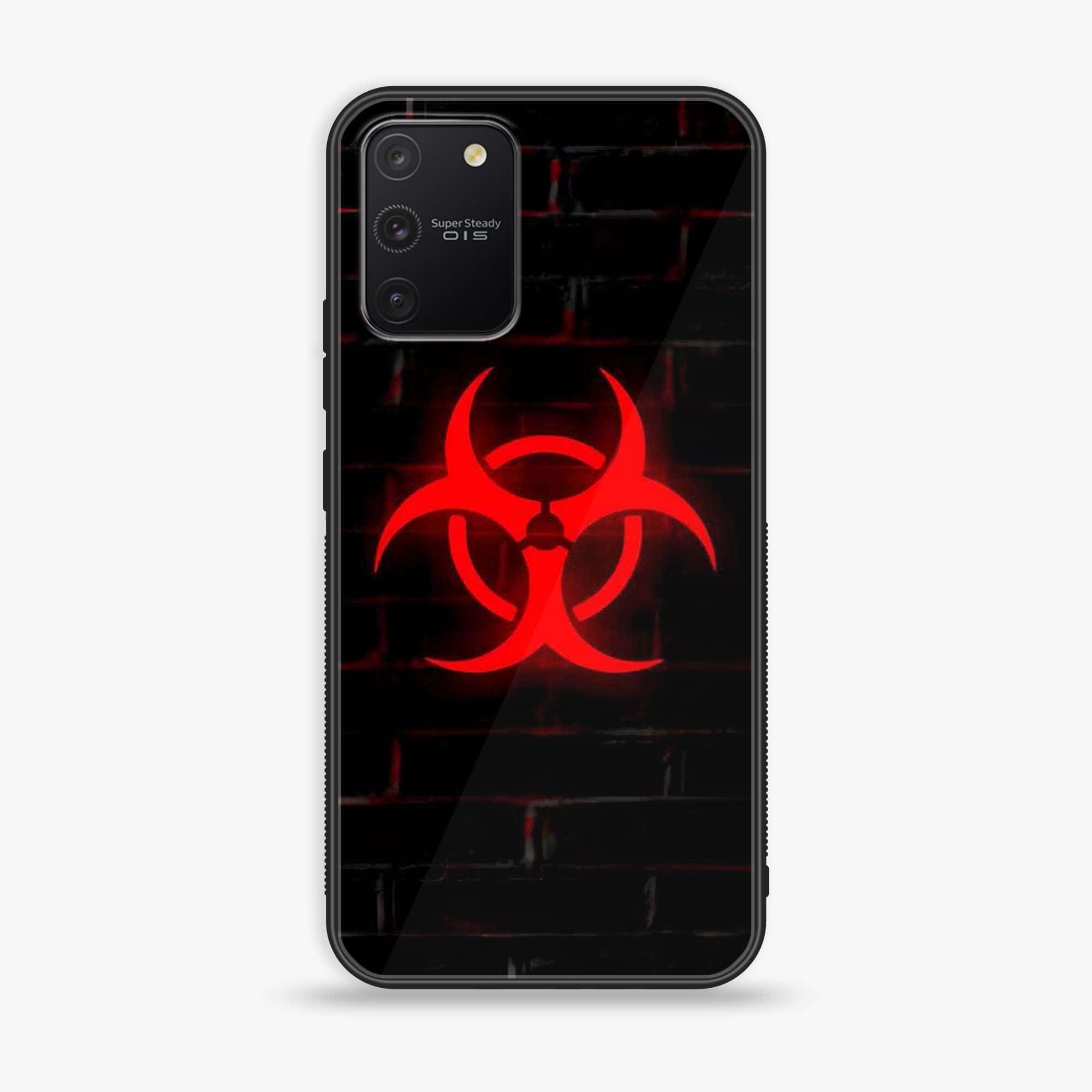 Galaxy S10 Lite - Biohazard Sign Series - Premium Printed Glass soft Bumper shock Proof Case