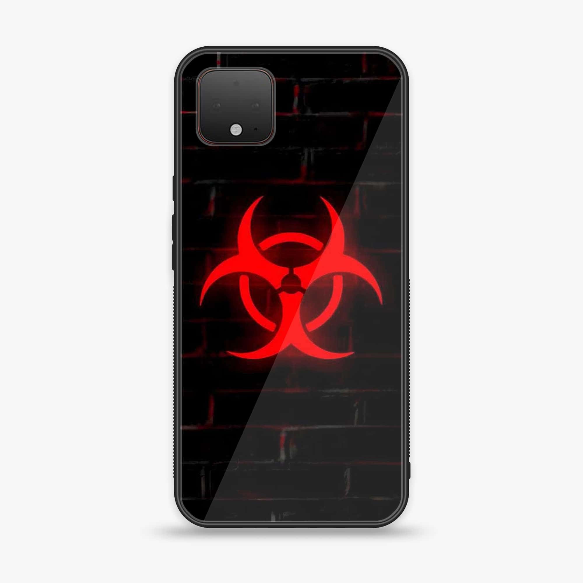 Google Pixel 4 XL - Biohazard Sign Series - Premium Printed Glass soft Bumper shock Proof Case