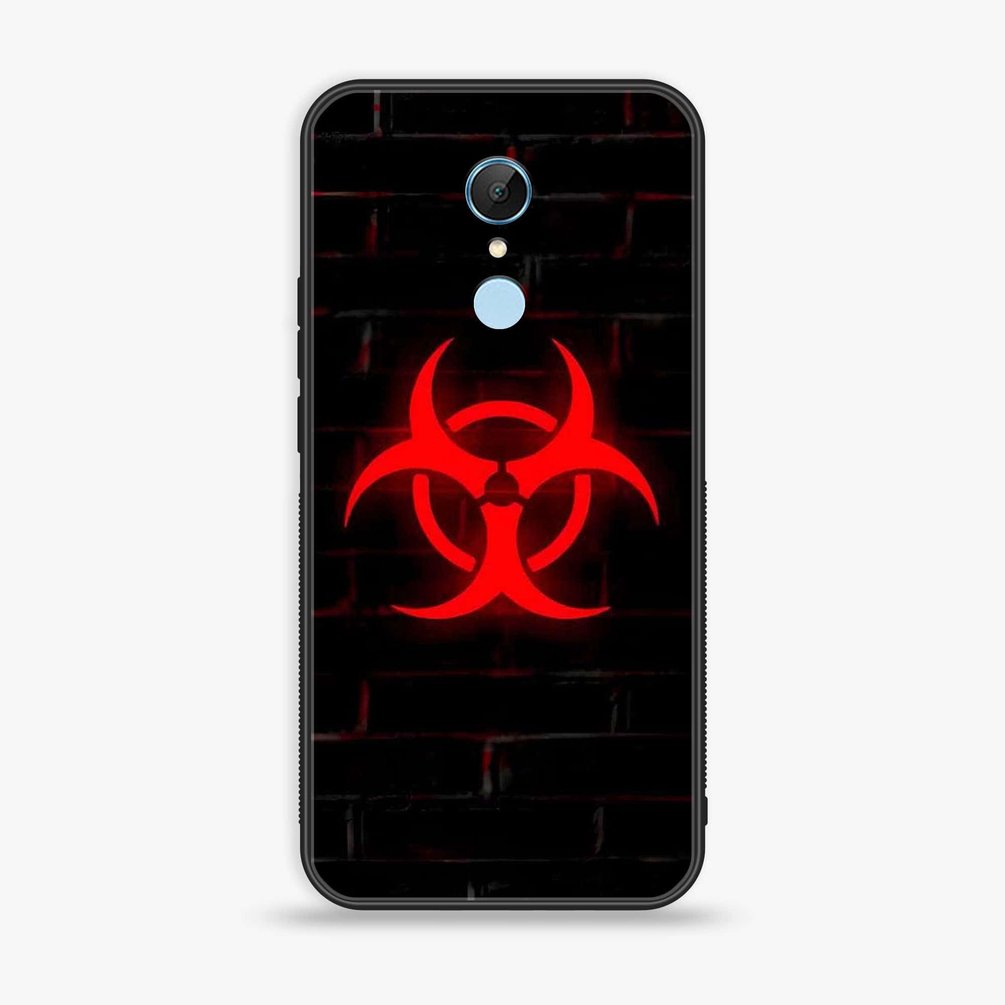 Xiaomi Redmi 5 - Biohazard Sign Series - Premium Printed Glass soft Bumper shock Proof Case
