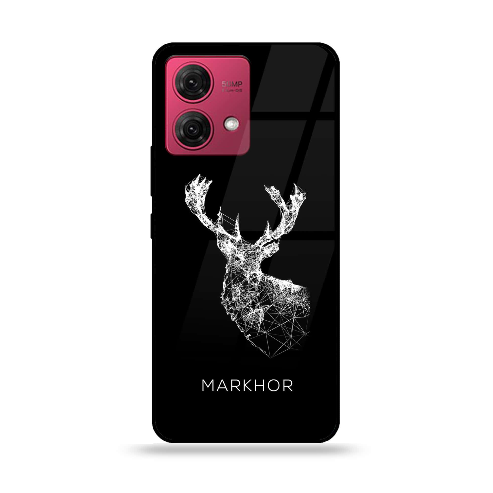 Motorola Moto G84 - Markhor Series - Premium Printed Glass soft Bumper shock Proof Case