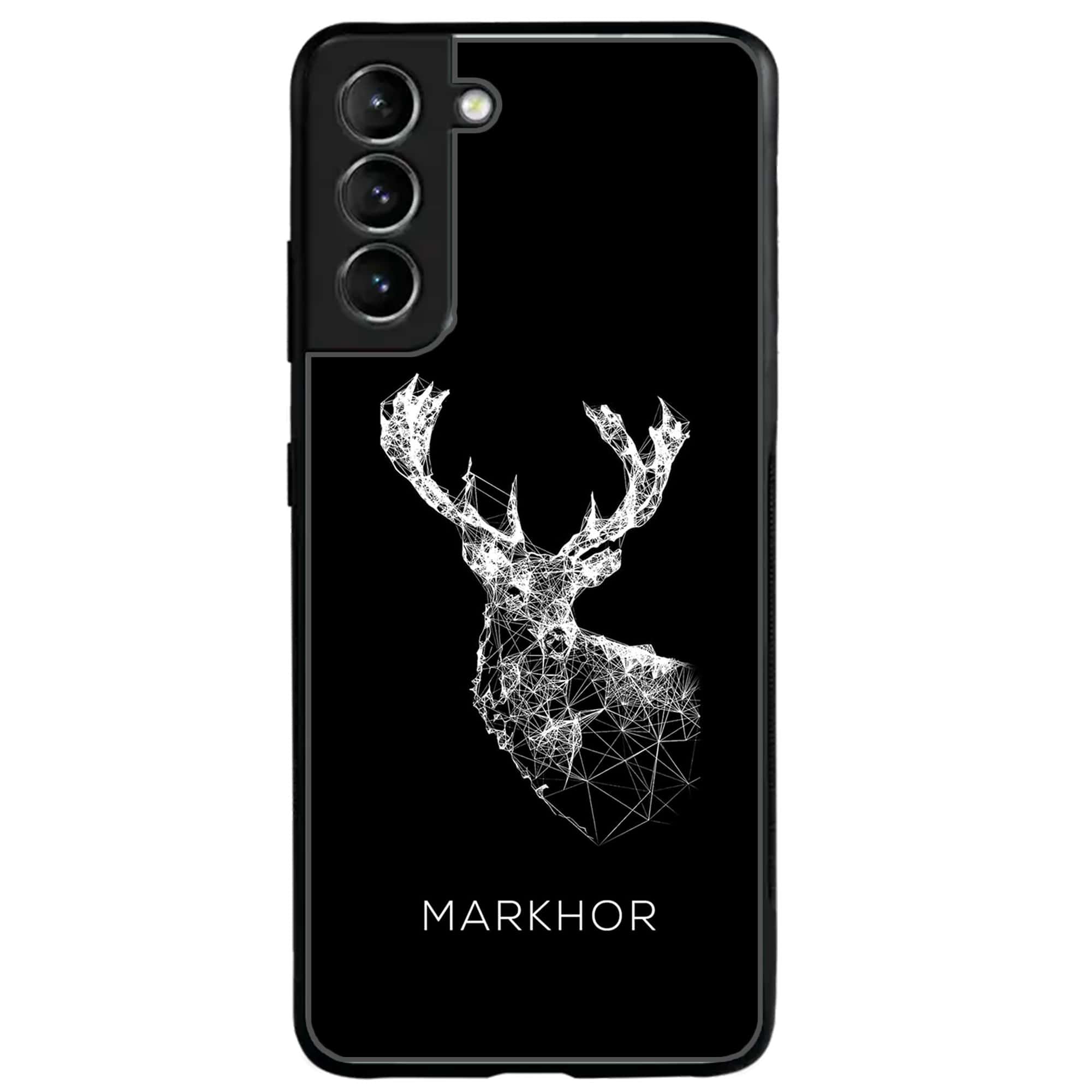 Samsung Galaxy S21 - Markhor Series - Premium Printed Glass soft Bumper shock Proof Case