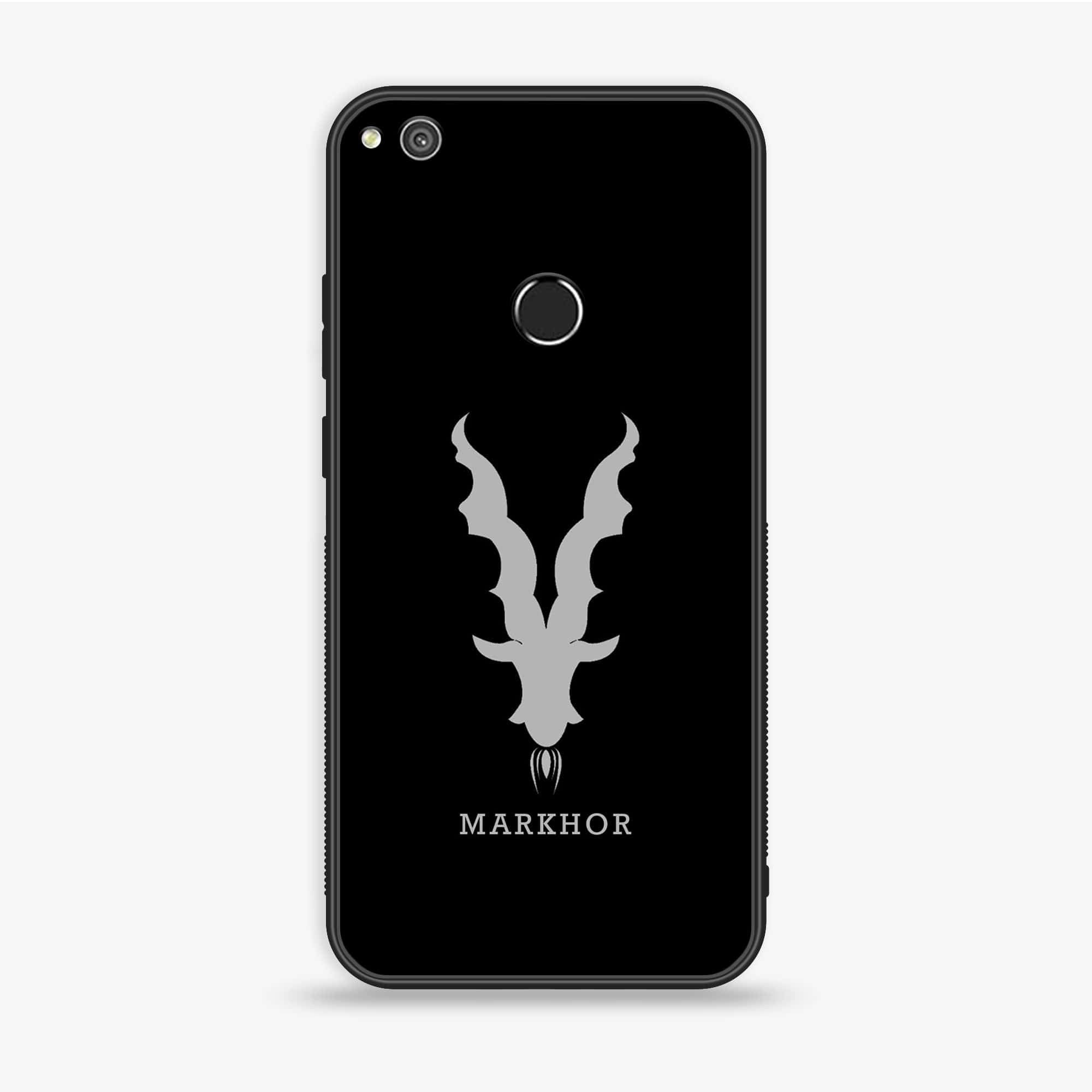 Honor 8 Lite - Markhor Series - Premium Printed Glass soft Bumper shock Proof Case