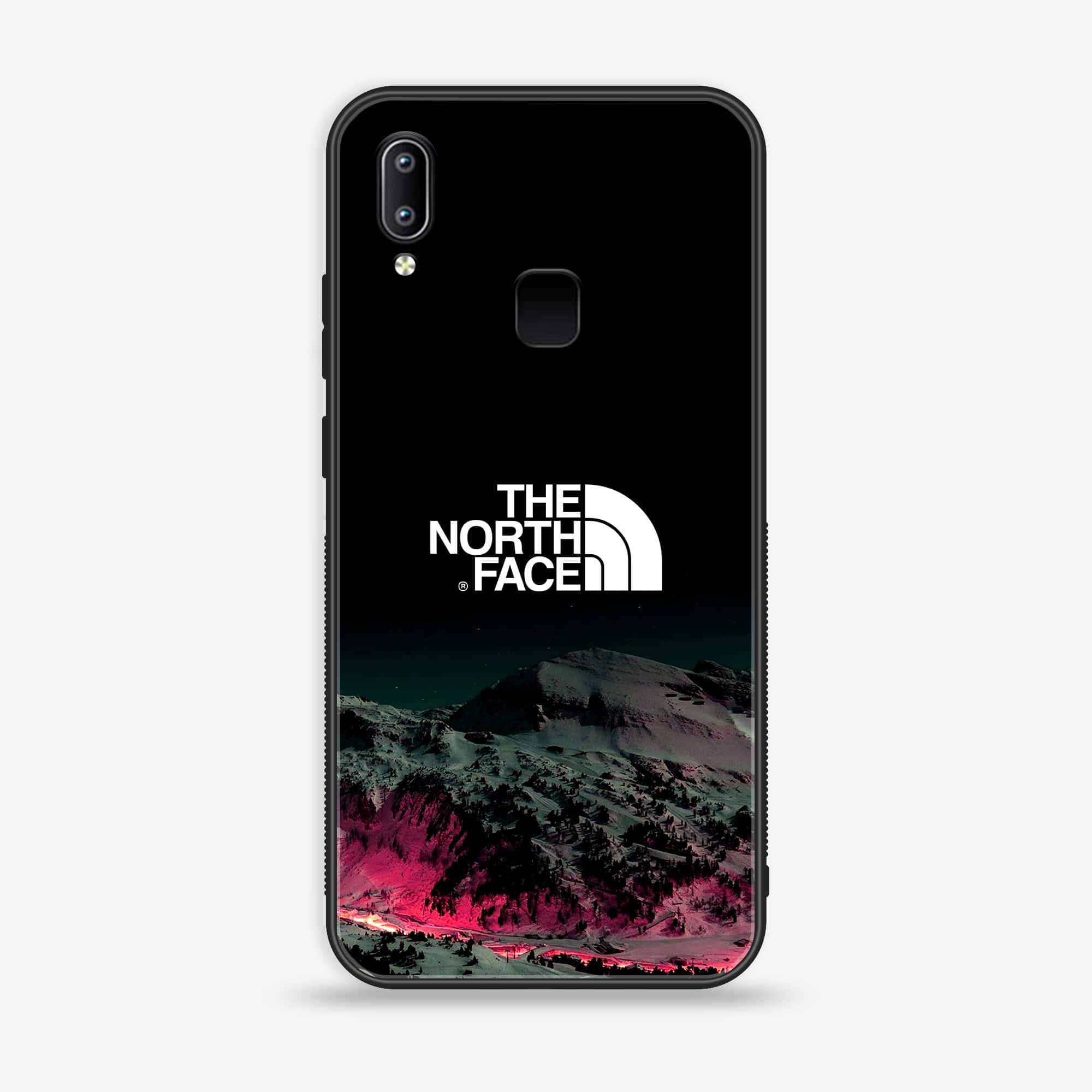 vivo Y95 - The North Face Series - Premium Printed Glass soft Bumper shock Proof Case