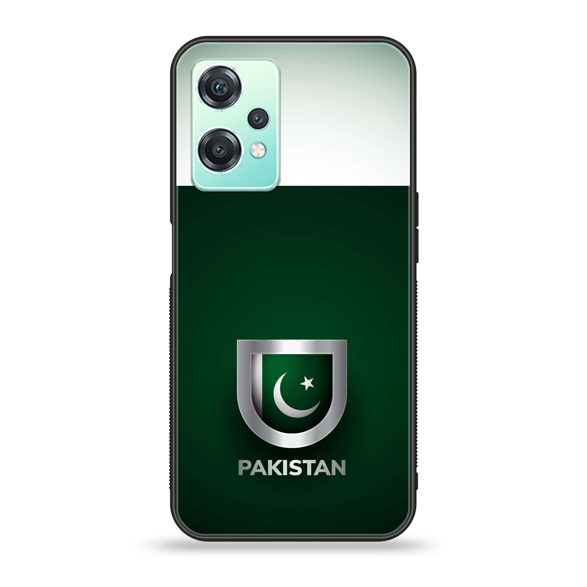 OnePlus Nord CE 2 Lite - Pakistani Flag Series - Premium Printed Glass soft Bumper shock Proof Case