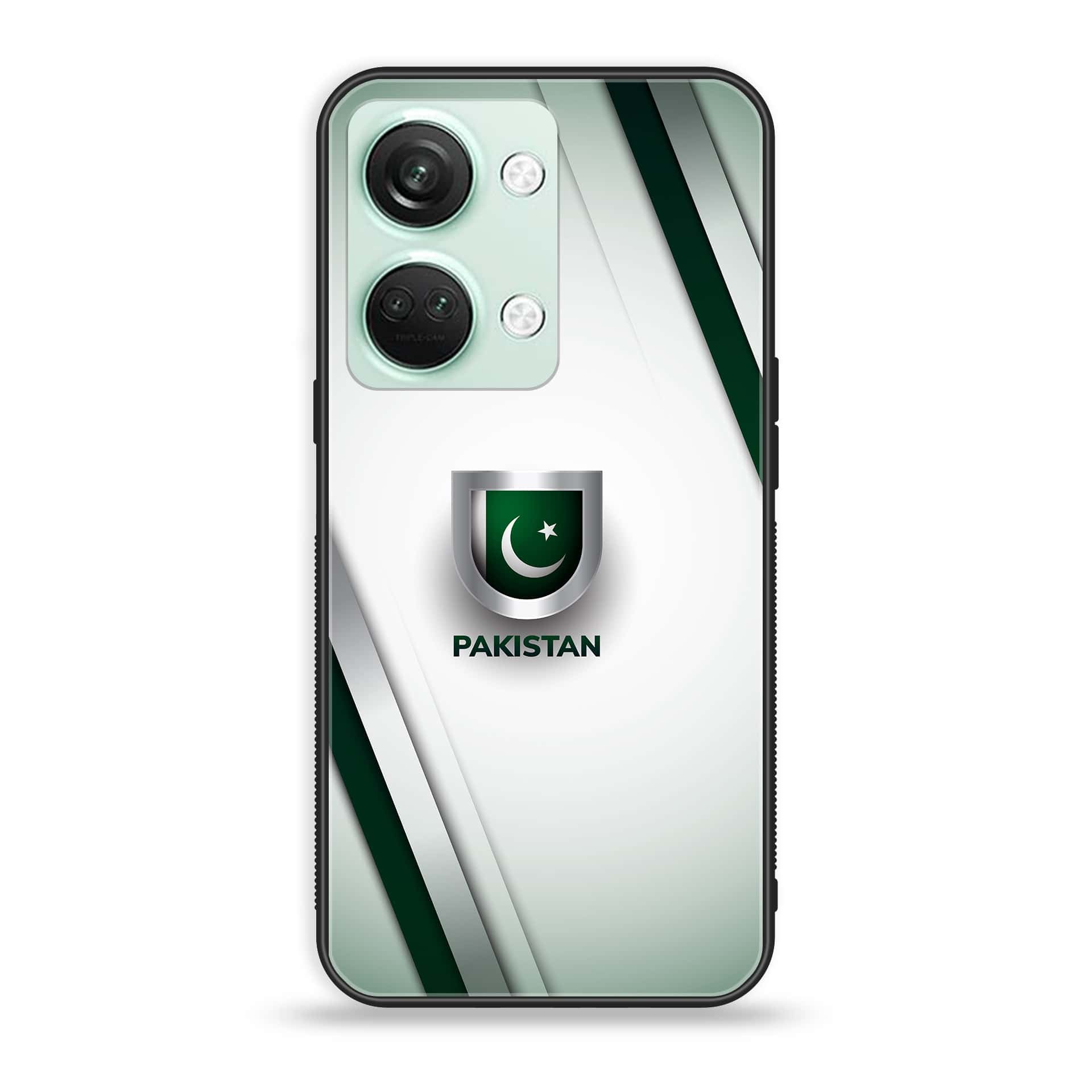 OnePlus Nord 3 5G - Pakistani Flag Series - Premium Printed Glass soft Bumper shock Proof Case
