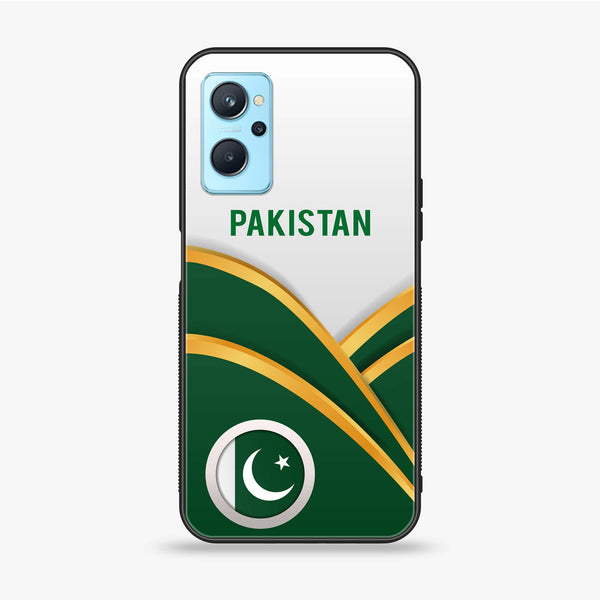 Realme 9i - Pakistani Flag Series - Premium Printed Glass soft Bumper shock Proof Case