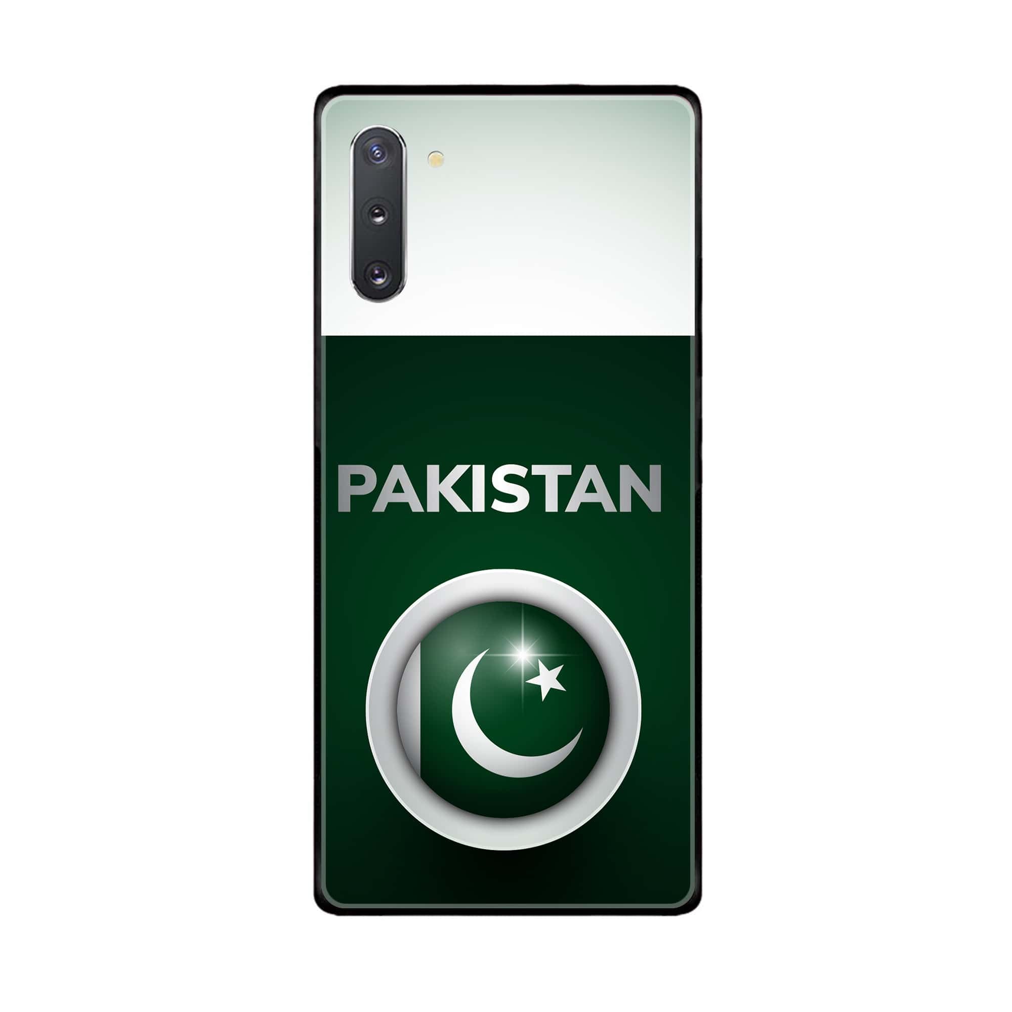 Samsung Galaxy Note 10 5G Pakistani Flag Series Premium Printed Glass soft Bumper shock Proof Case