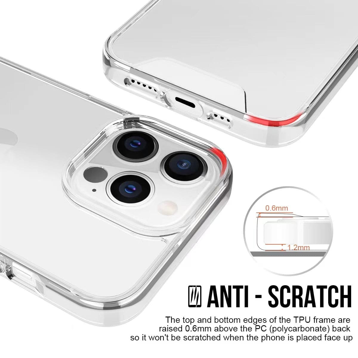 iPhone 15 Pro Ultra Clear Air Armor series Case