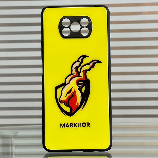Xiaomi Poco X3 NFC Markhor Series Glass Case CS-2613