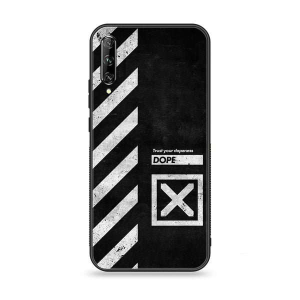 Huawei Y9s - Trust Your Dopeness - Premium Printed Glass soft Bumper shock Proof Case