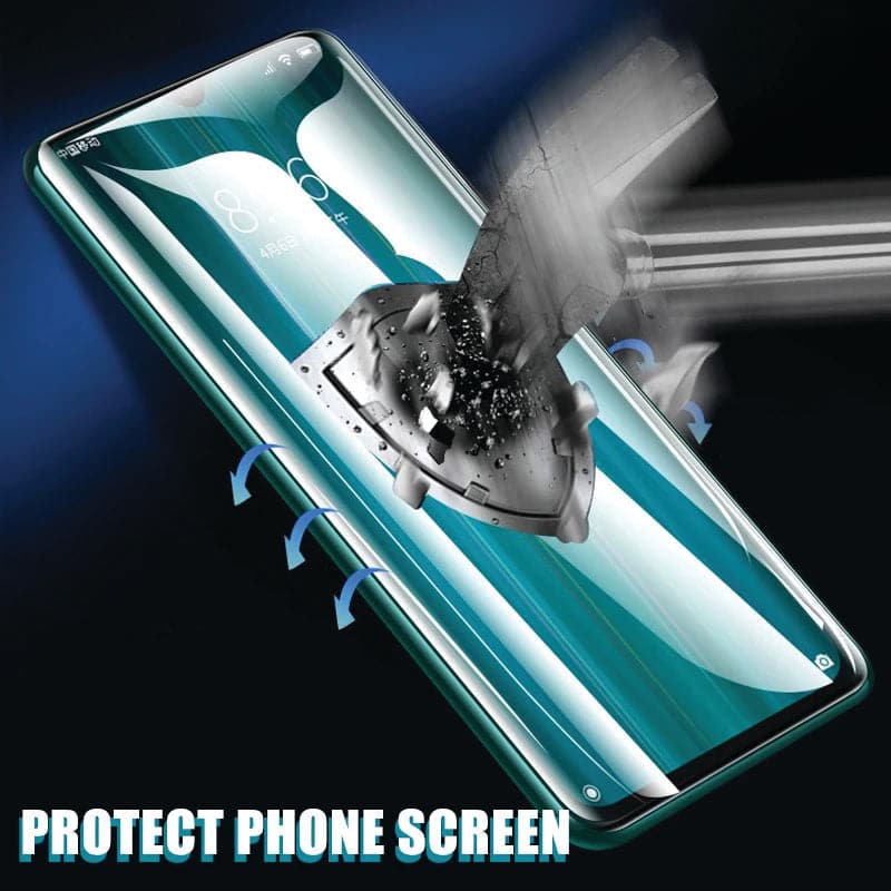 Galaxy S21 FE 11D full curved Electrostatic absorption Tempered glass Protector
