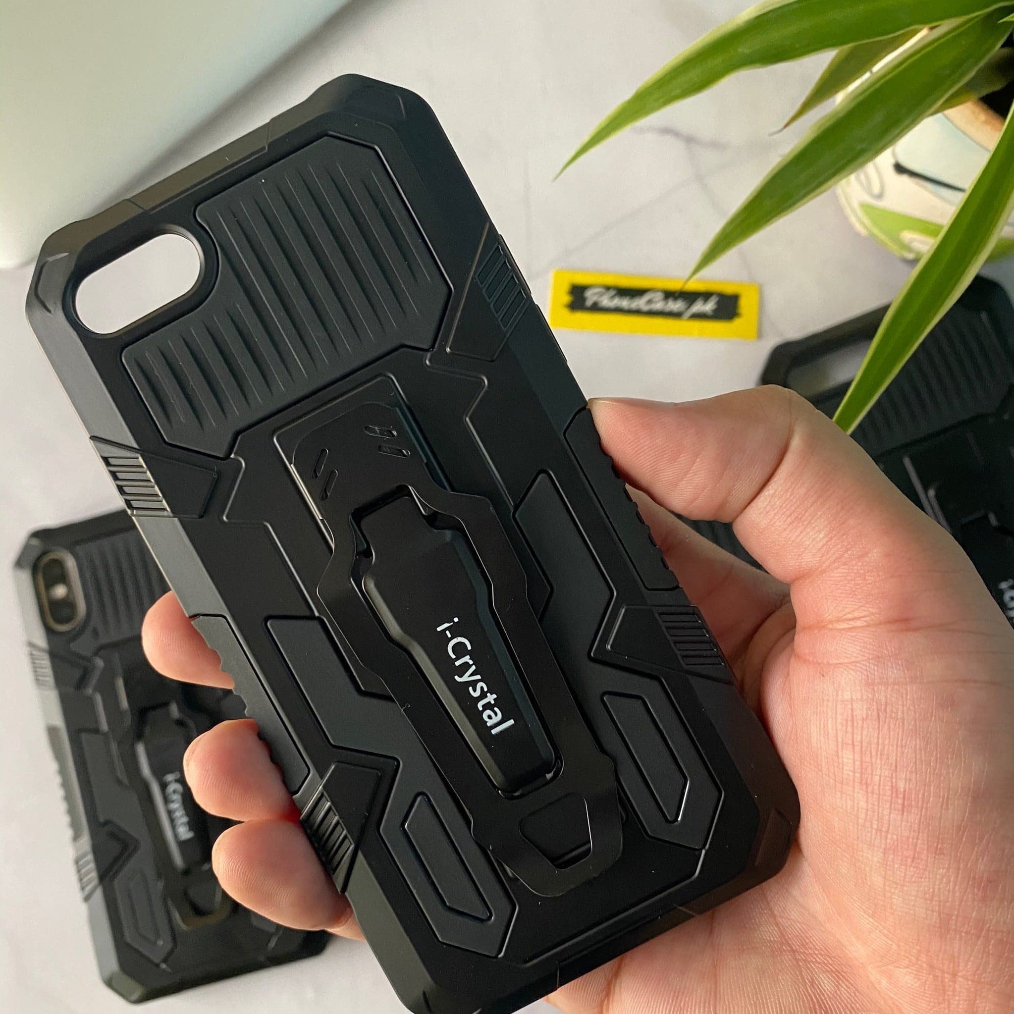 Oppo Reno 5 4G/5G iCrystal Branded Military Army Grade Hybrid shock Proof Case