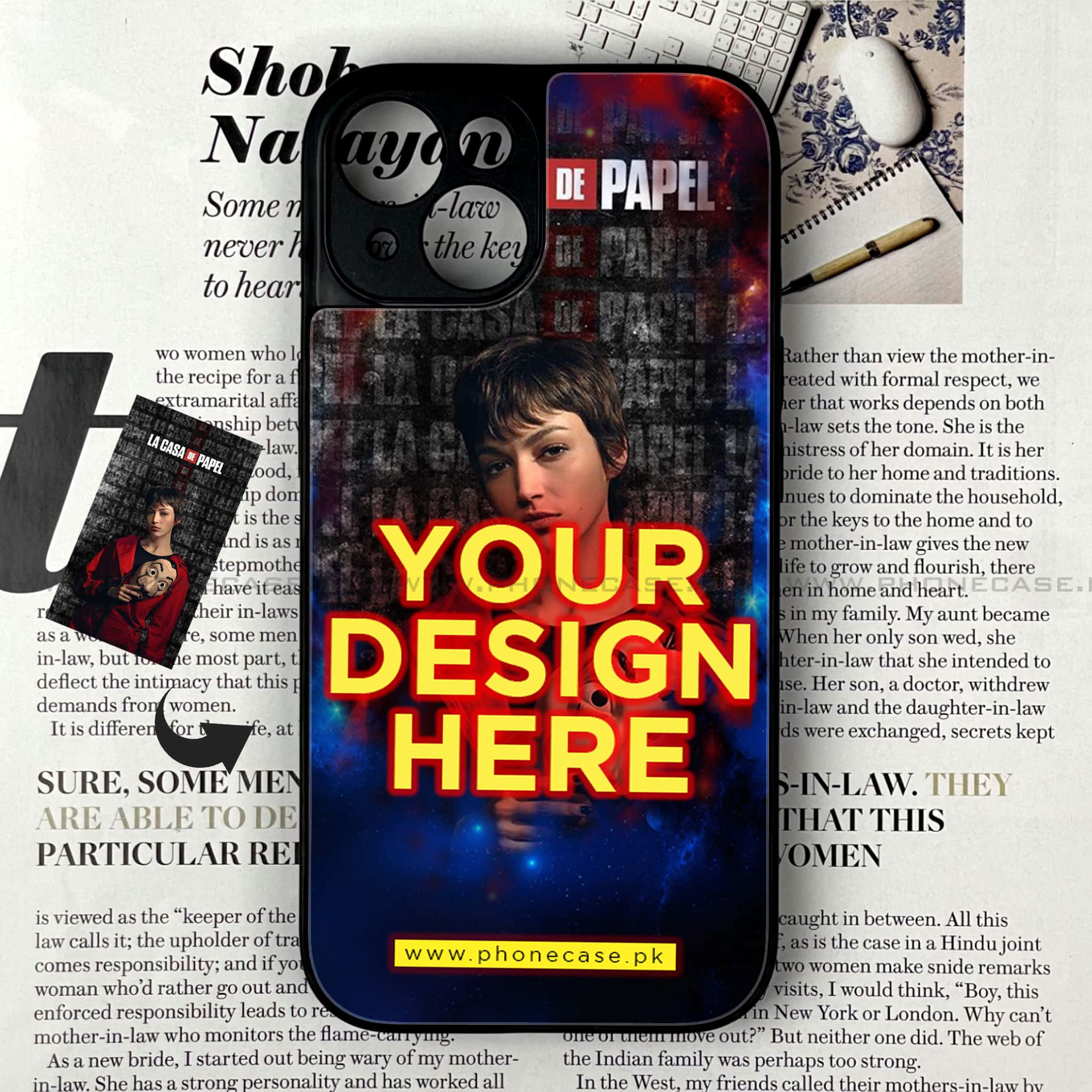 iPhone 15 - Customize your own - Premium Printed Glass Case