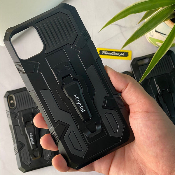iPhone 11 iCrystal Branded Military Army Grade Hybrid shock Proof Case