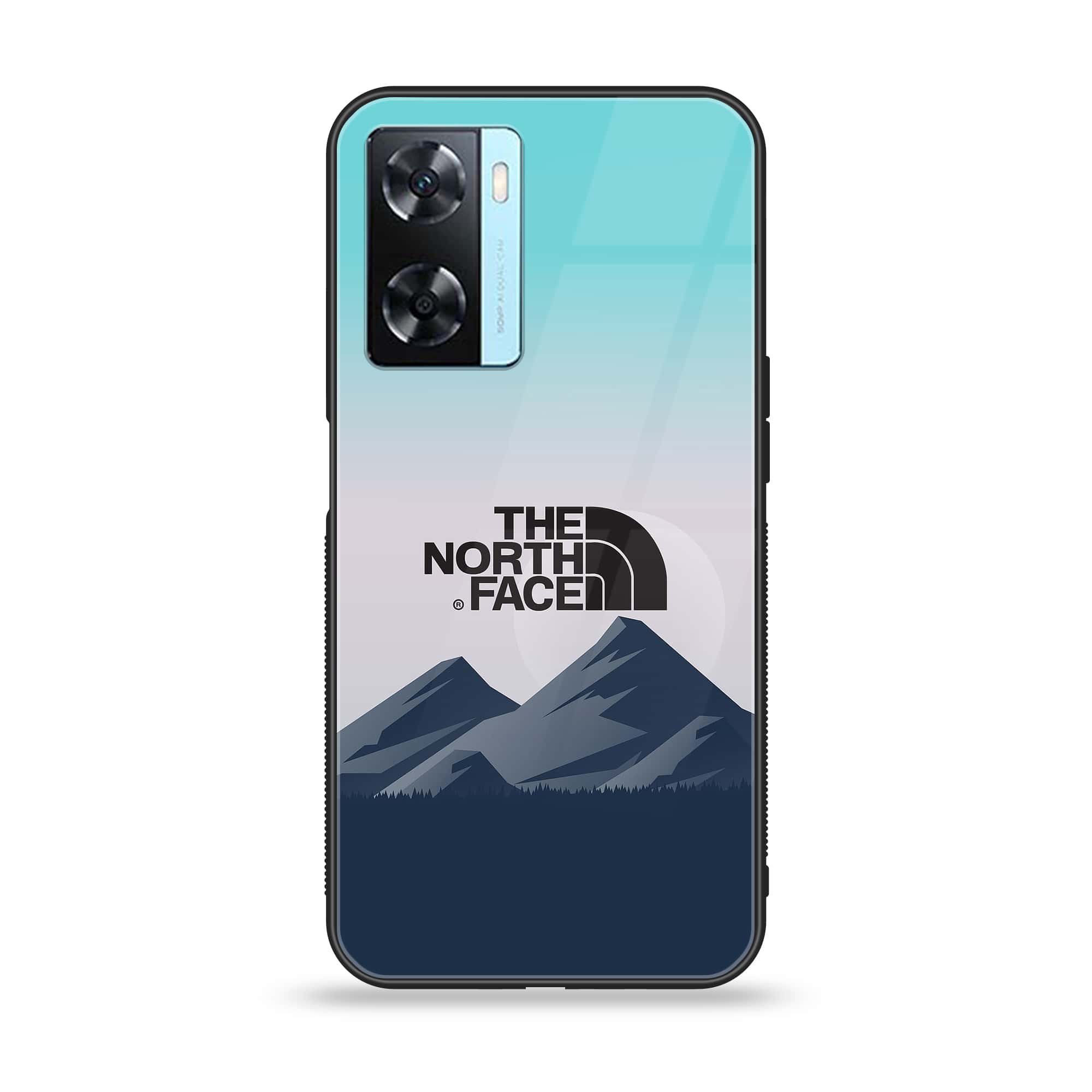 OnePlus Nord N20 SE - The North Face Series - Premium Printed Glass soft Bumper shock Proof Case