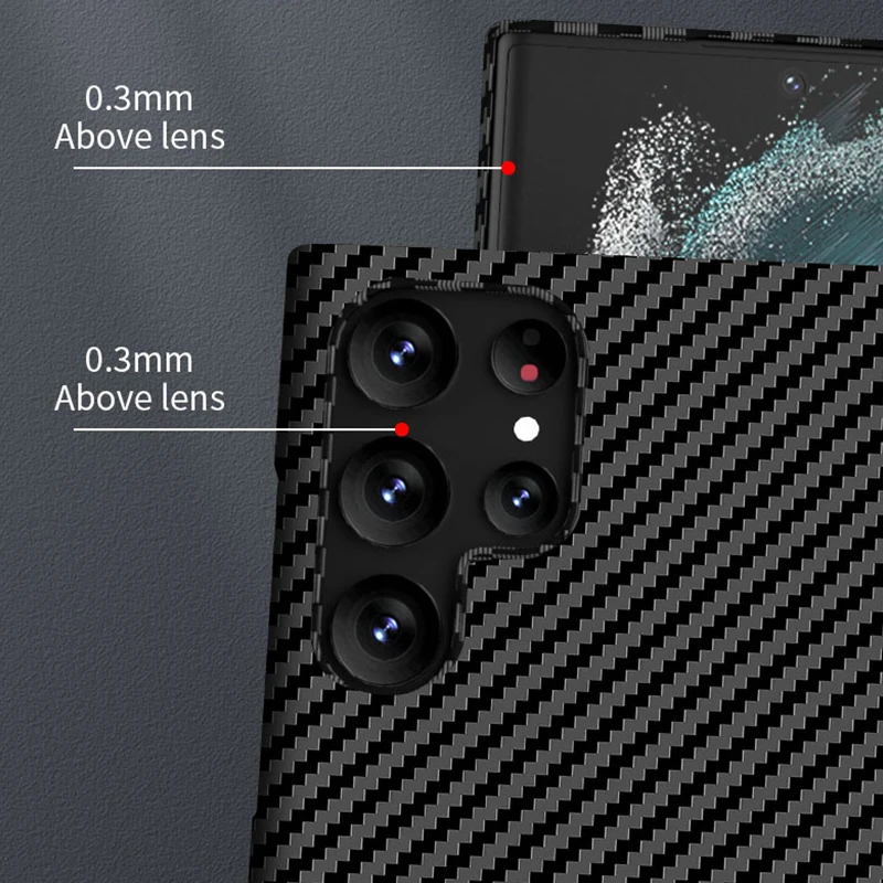 Samsung Galaxy Note 10 Plus / 10 Pro Carbon Fiber Ultra Thin Branded Case