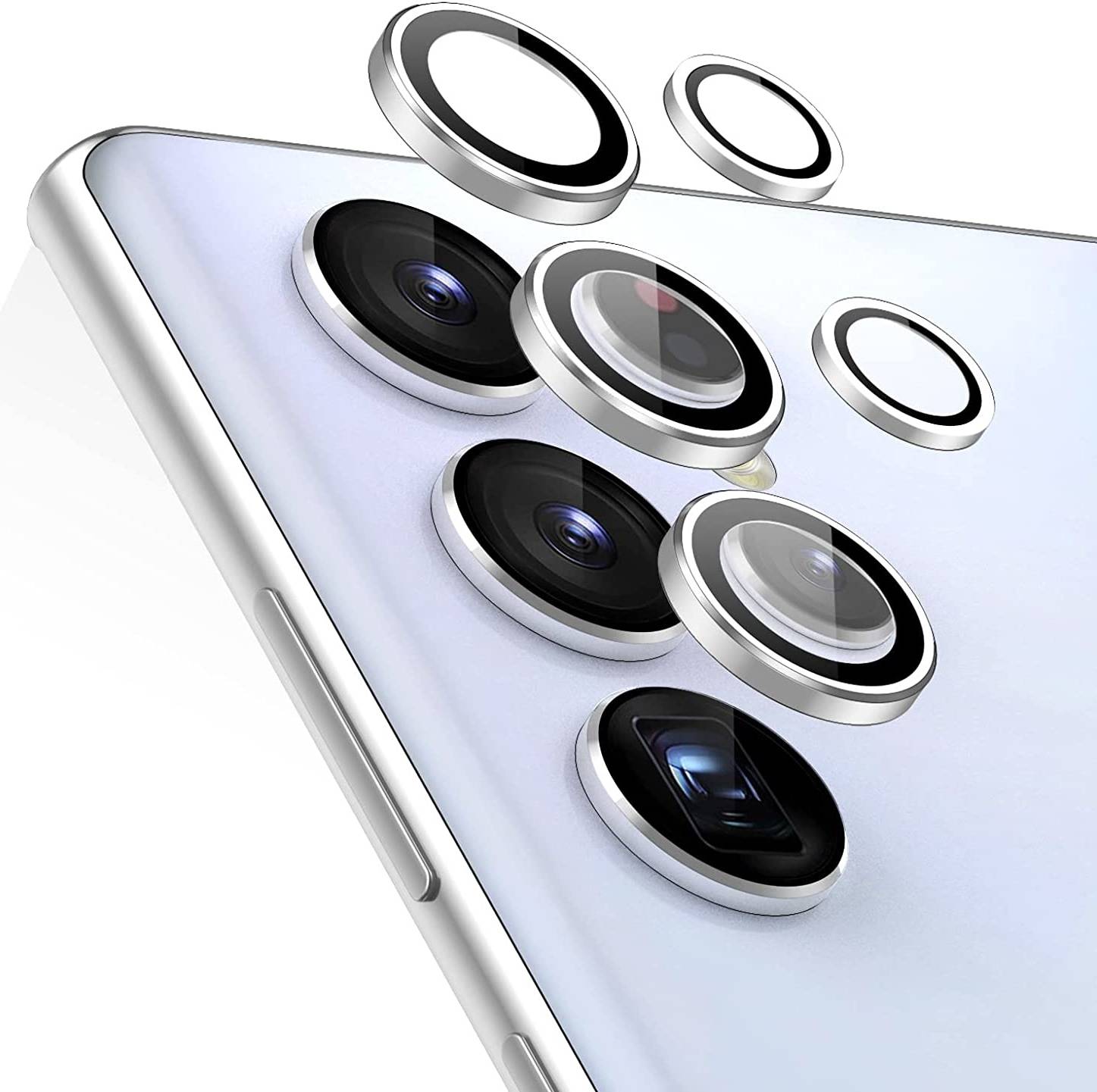 Galaxy S23 Ultra Metal Camera Lens Protector Glass