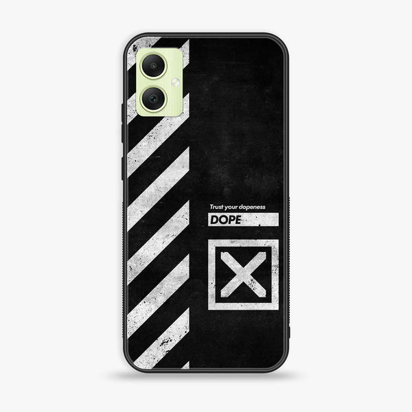 Samsung Galaxy A05 - Trust Your Dopeness - Premium Printed Glass soft Bumper Shock Proof Case