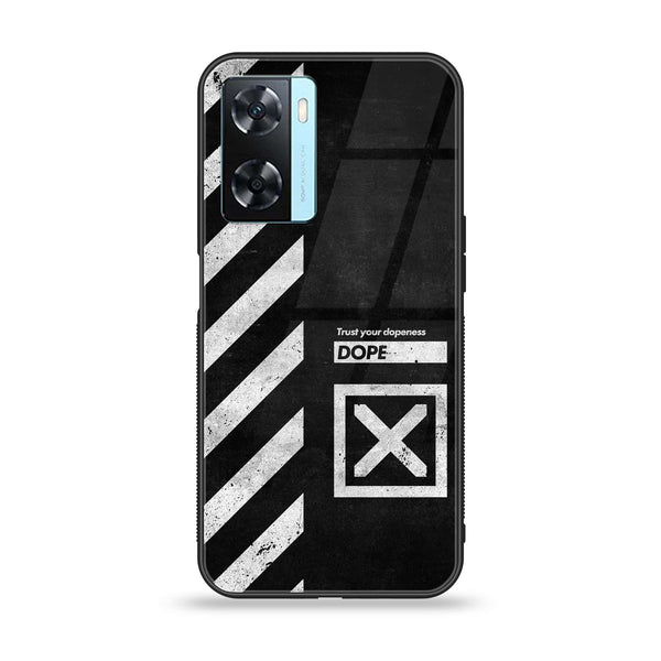 OnePlus Nord N20 SE - Trust Your Dopeness - Premium Printed Glass soft Bumper Shock Proof Case
