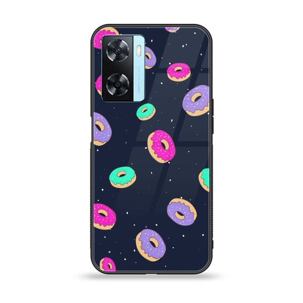 OnePlus Nord N20 SE - Colorful Donuts - Premium Printed Glass soft Bumper Shock Proof Case