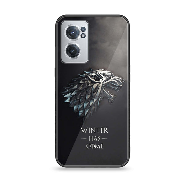 OnePlus Nord CE 2 5G - Winter Has Come GOT - Premium Printed Glass soft Bumper Shock Proof Case