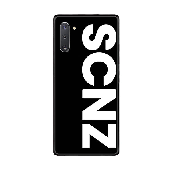 Samsung Galaxy Note 10 5G - SCNZ - Premium Printed Glass soft Bumper Shock Proof Case