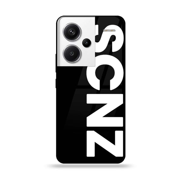 Redmi Note 13 Pro Plus 5G - SCNZ - Premium Printed Glass soft Bumper Shock Proof Case