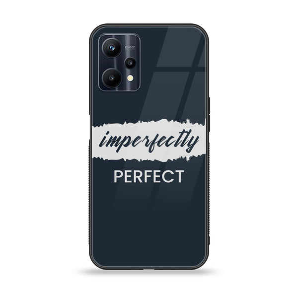 Realme V25 - Imperfectly - Premium Printed Glass soft Bumper Shock Proof Case