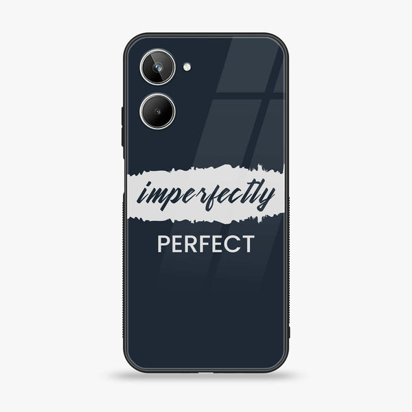 Realme 10 4G - Imperfectly - Premium Printed Glass soft Bumper Shock Proof Case