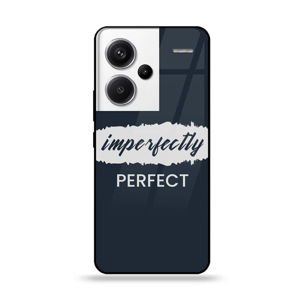 Redmi Note 13 Pro Plus 5G - Imperfectly - Premium Printed Glass soft Bumper Shock Proof Case