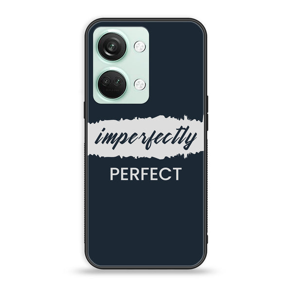 OnePlus Nord 3 5G - Imperfectly - Premium Printed Glass soft Bumper shock Proof Case