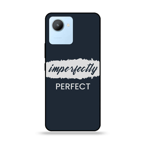 Realme C30 - Imperfectly - Premium Printed Glass soft Bumper Shock Proof Case