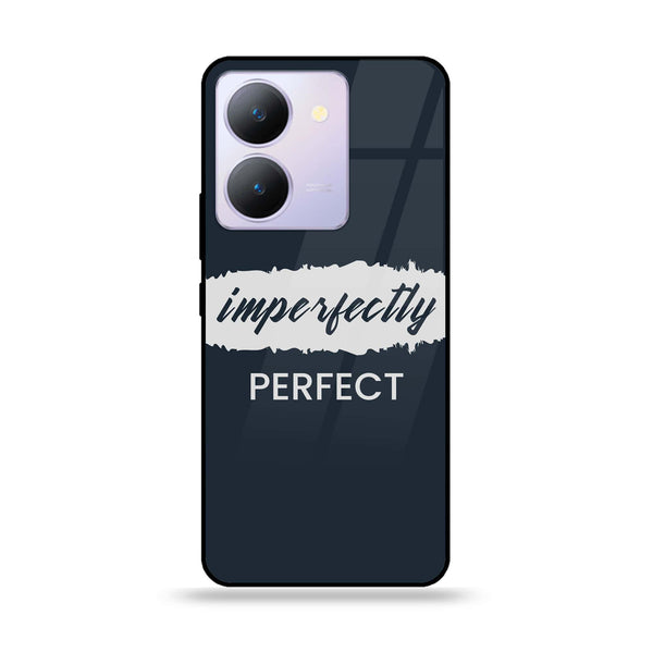 Vivo Y27 5G - Imperfectly - Premium Printed Glass soft Bumper Shock Proof Case
