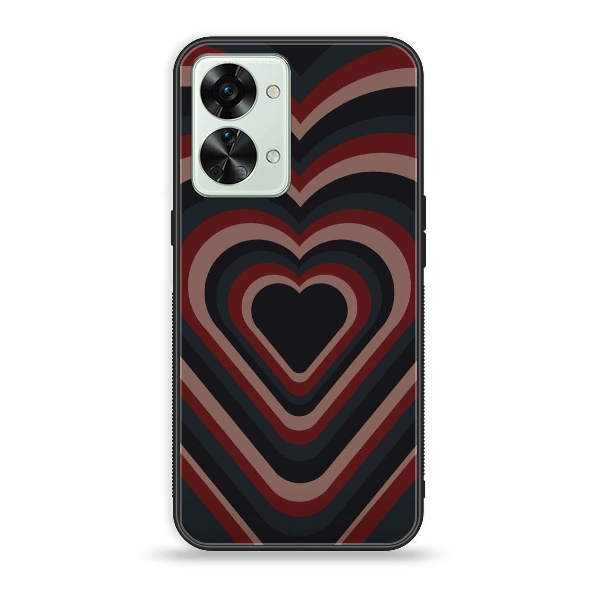 OnePlus Nord 2T 5G Heart Beat Series 2.0 Premium Printed Glass soft Bumper shock Proof Case
