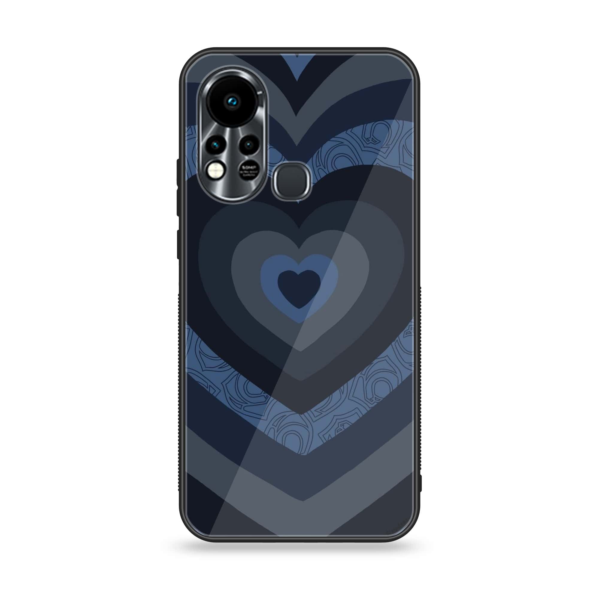 Infinix Hot 11S NFC Heart Beat Series 2.0 Premium Printed Glass soft Bumper shock Proof Case